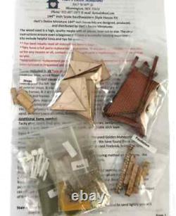 Brand New KIT 1/144th Inch Scale Southwestern Style House KIT