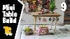 Building Miniature Table Rolife Happy Corner Emily S Flower Shop Kit Build 9