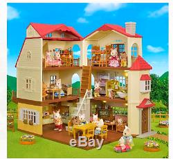 CALICO CRITTERS #CC1796 Red Roof Country Home Gift Factory Set Sealed Kids toy