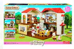 CALICO CRITTERS #CC1796 Red Roof Country Home Gift Factory Set Sealed Kids toy