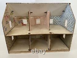 COLLECTORS! Vintage Miniature Dollhouse 1937/39 BERKSHIRE by Rich Toys -Masonite