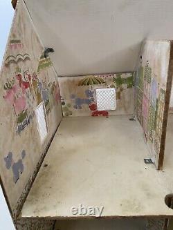 COLLECTORS! Vintage Miniature Dollhouse 1937/39 BERKSHIRE by Rich Toys -Masonite