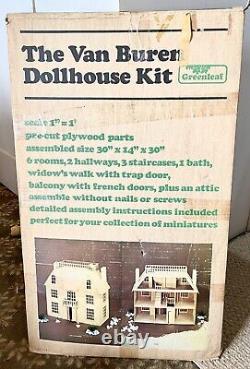 COMPLETE Van Buren Dollhouse Kit 8005 Vintage 1979 Greenleaf 112