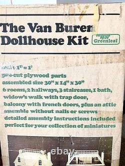 COMPLETE Van Buren Dollhouse Kit 8005 Vintage 1979 Greenleaf 112