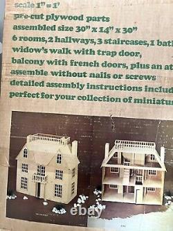 COMPLETE Van Buren Dollhouse Kit 8005 Vintage 1979 Greenleaf 112