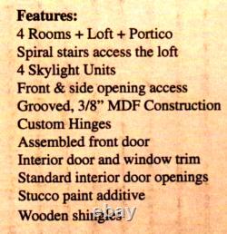 CONTEMPORY RANCH DOLLHOUSE 1 Scale by REAL GOOD TOYS NEW MINT