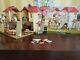 Calico Critters Luxury Townhome Gift Set PLUS Bathroom set & Cosmetic Counter