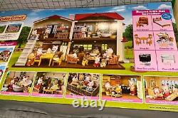Calico Critters NEW Red Roof Country Home Gift Set Figures Furniture & Accs NIB