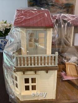 Calico Critters Of Cloverleaf Corners Luxury Townhouse Complete Pre Gift Wrapped