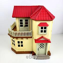 Calico Critters Red Roof Country Home Epoch Sylvanian Families Cozy House Lot