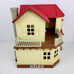 Calico Critters Red Roof Country Home Epoch Sylvanian Families Cozy House Lot