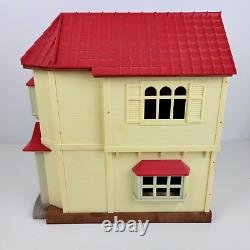 Calico Critters Red Roof Country Home Epoch Sylvanian Families Cozy House Lot