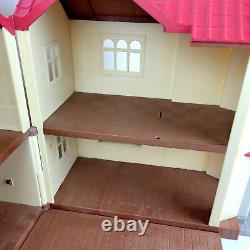 Calico Critters Red Roof Country Home Epoch Sylvanian Families Cozy House Lot