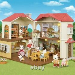 Calico Critters -Red Roof Country Home Gift Set, Gift for children ages 3 and up