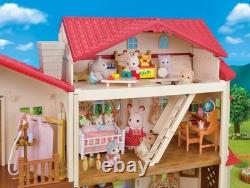 Calico Critters Red Roof Country Home Gift Set with Furniture and Figures
