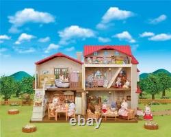 Calico Critters Red Roof Country Home Gift Set with Furniture and Figures