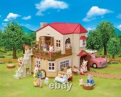 Calico Critters Red Roof Country Home Gift Set with Furniture and Figures