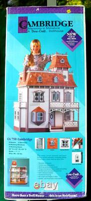 Cambridge Mansions in Miniature Dura Craft Victorian Dollhouse New in Box