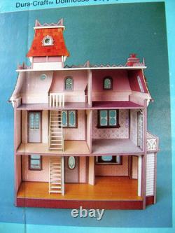 Cambridge Mansions in Miniature Dura Craft Victorian Dollhouse New in Box