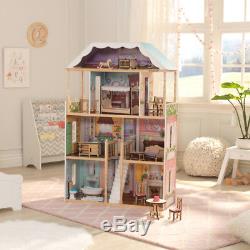 Charlotte Dollhouse with Furniture and Accessories by KidKraft