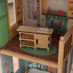 Charlotte Dollhouse with Furniture and Accessories by KidKraft