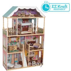 Charlotte Dollhouse with Furniture and Accessories by KidKraft