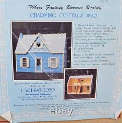 Charmingland Dollhouses Charming Cottage #510 Vintage Dollhouse Kit Nib