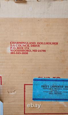 Charmingland Dollhouses Charming Cottage #510 Vintage Dollhouse Kit Nib