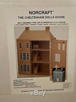Cheltenham Front Opening Greenleaf Dollhouse Kit RARE New In Box