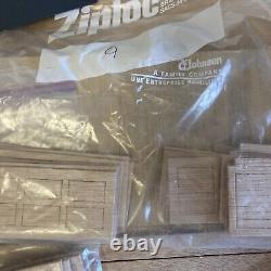 Cheltenham Wooden Dollhouse Kit Vintage Discontinued Model Partially Punched