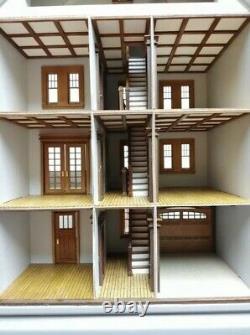 Clarkson Craftsman Mansion 124 scale Dollhouse kit