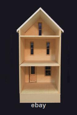 Clarksville 1 Inch Scale Dollhouse Kit By Majestic Mansions