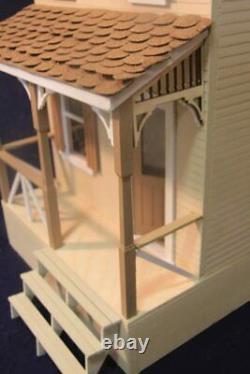 Clarksville 1 Inch Scale Dollhouse Kit By Majestic Mansions