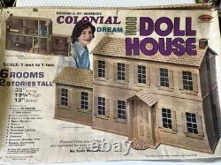 Colonial Dream Housewooden Dollhouse Kit
