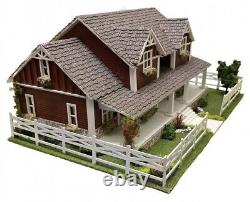 Complete Kit Quarter Inch Scale Two Story Ranch House 1148 Scale