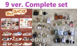 Complete full se 9 Re-ment Miniature Shopping at Department Store Rement Doll