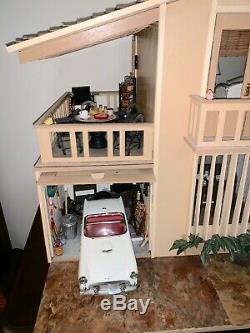 Completely Furnished and Accessorized Artply Highland Dollhouse by Nanas Minis
