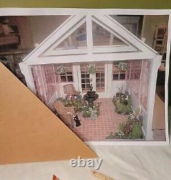 Conservatory Sunroom Greenhouse Kit by Houseworks 112 Scale Miniature #9900