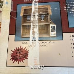 Corona Concepts The Laurel Dollhouse Kit All Wood 25x25x17 Unassembled 112