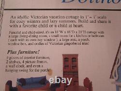 Coventry Cottage Wooden doll house Kit Greenleaf, 1986, As Is