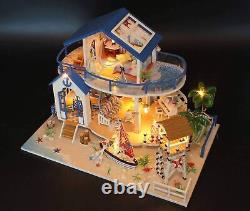 Craft DIY Kits for Adults Kids Xmas Gift Miniature Dollhouse Kit Architecture