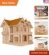 Creative Gothic Victorian Mansion Model Kit Ideal for Home Decor & Collecting