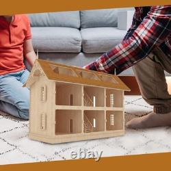 Creative Gothic Victorian Mansion Model Kit Ideal for Home Decor & Collecting