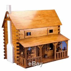 Creekside Cabin Dollhouse Kit by Greenleaf Dollhouses