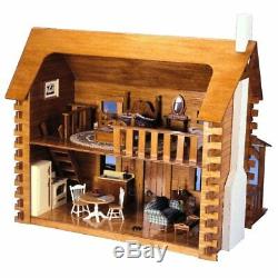Creekside Cabin Dollhouse Kit by Greenleaf Dollhouses