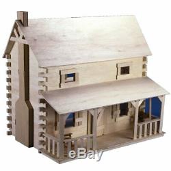 Creekside Cabin Dollhouse Kit by Greenleaf Dollhouses