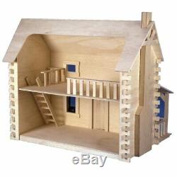 Creekside Cabin Dollhouse Kit by Greenleaf Dollhouses