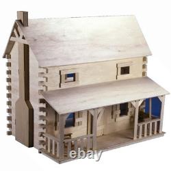 Creekside Cabin Dollhouse Kit by Greenleaf Dollhouses