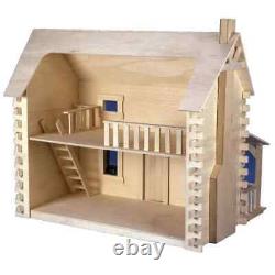 Creekside Cabin Dollhouse Kit by Greenleaf Dollhouses, DH93O7, Scale 112