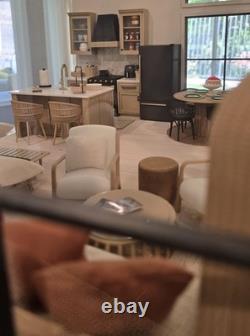 Custom 112 Modern Dollhouse Fully Furnished Contemporary Miniature House